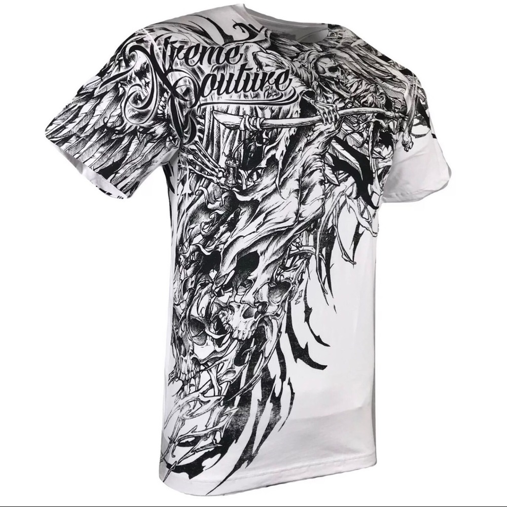 XTREME COUTURE by AFFLICTION Men T-Shirt SORROW - Picture 5 of 8